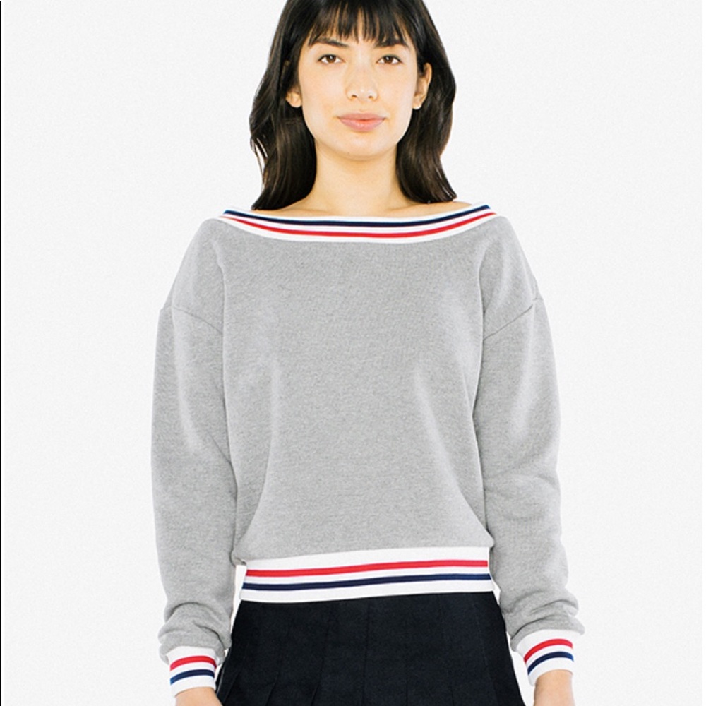 ⭕️SOLD⭕️American Apparel Terry Sport Sweatshirt